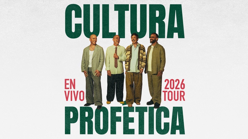 Imagen de Cultura Profética, proporcionada por Ticketmaster