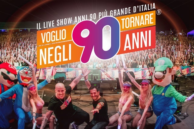 Presales to voglio tornare negli anni 90: members use these when buying pre-sale tickets