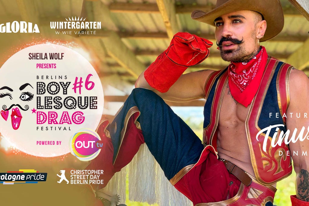 6. Boylesque Drag Festival Berlin - Cologne show poster