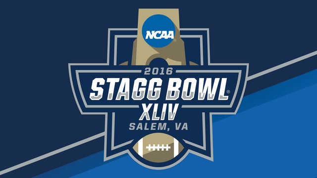 NCAA Division III Football Championship Stagg Bowl Tickets | Single ...