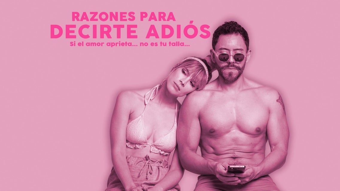 Flyer de Razones para decirte adiós