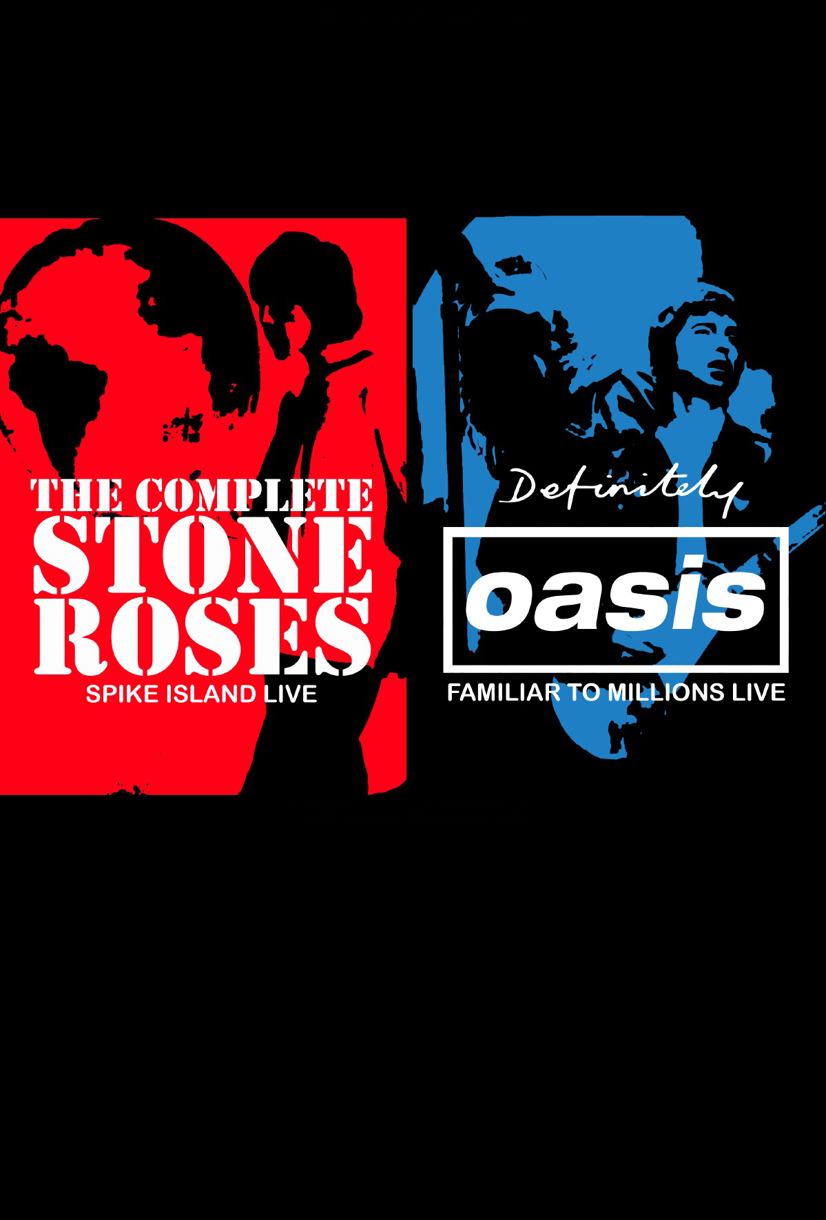 The Complete Stone Roses, Definitely Oasis Event Title Pic