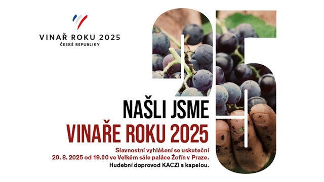 Vinař roku v Palác Žofín, Praha 1 20/08/2025