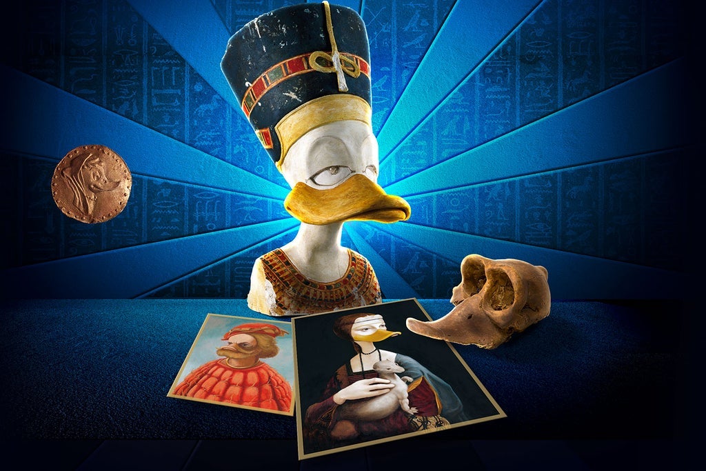 Führung durch die Duckomenta show poster