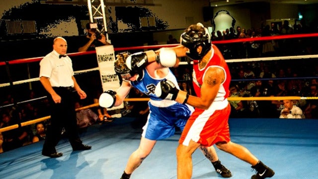 White Collar Boxing live