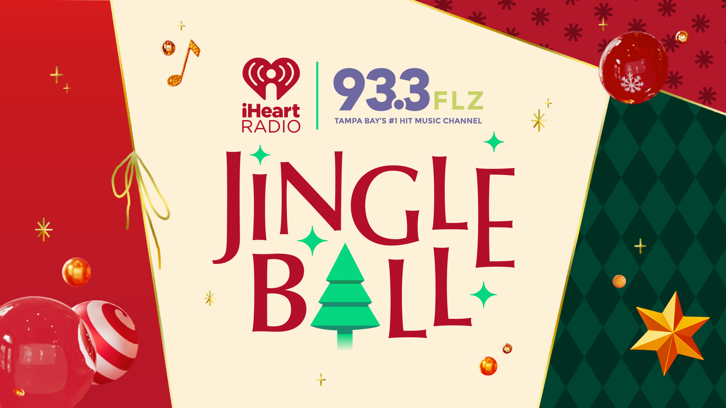 93.3 FLZ's Jingle Ball Presented By Capital One pre-sale password for approved tickets in Tampa