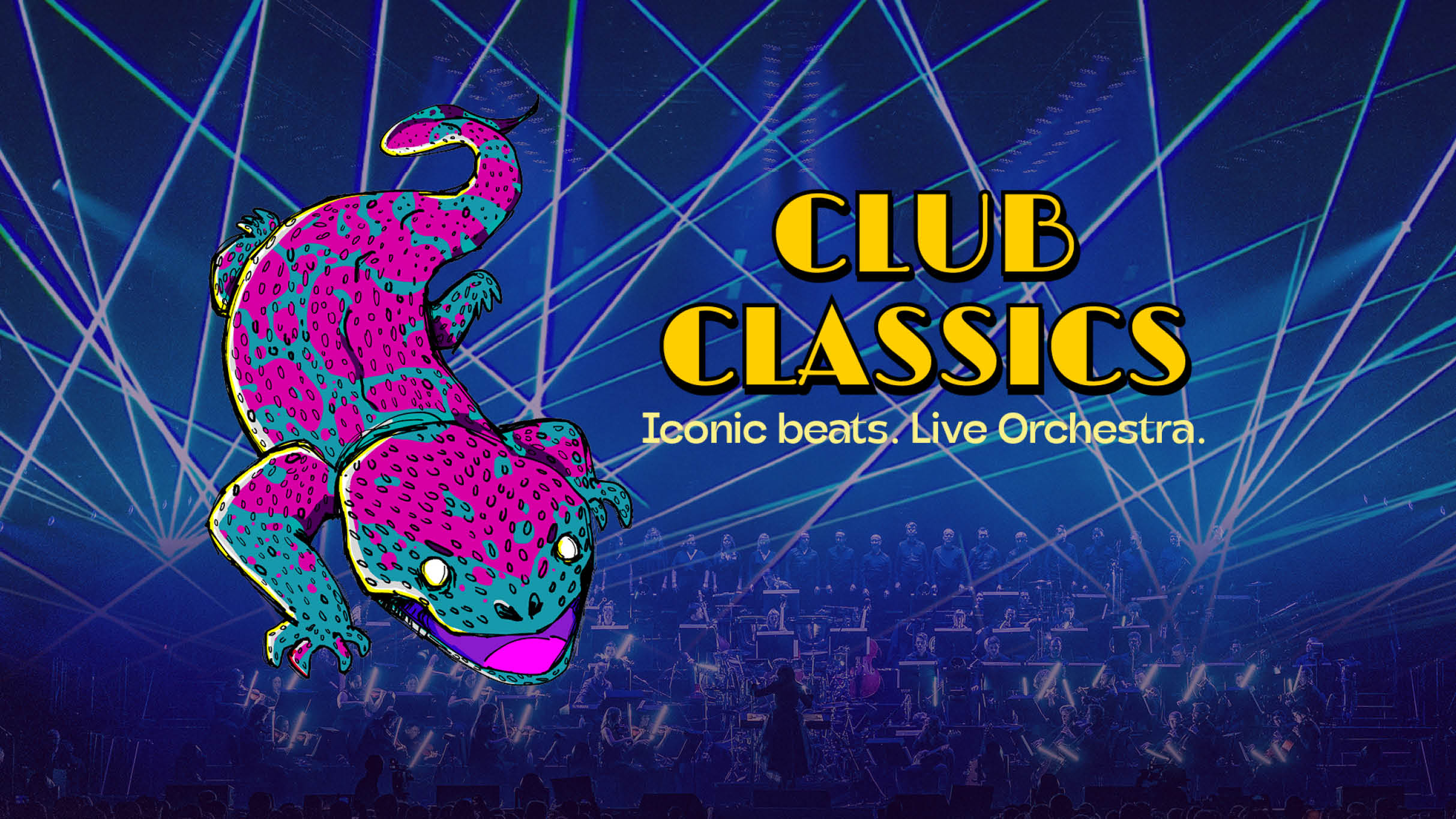 Club Classics - Iconic beats. Live orchestra.