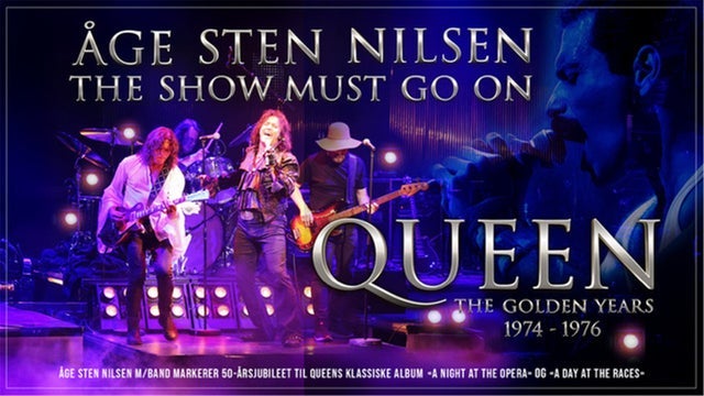 The Show Must Go On – Aage Sten Nilsen: Queen-Hyllest i Oslo 2026