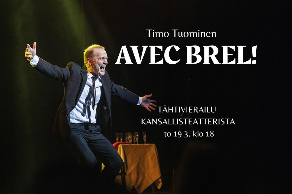 Timo Tuominen: Avec Brel! show poster