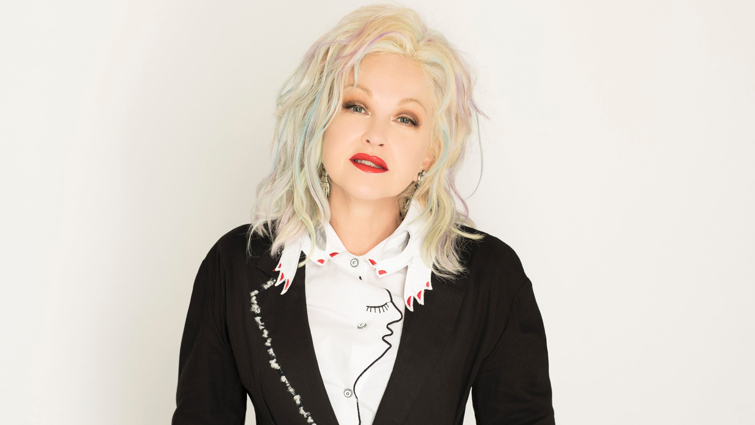 Cyndi Lauper in London promo photo for Ticketmaster presale offer code