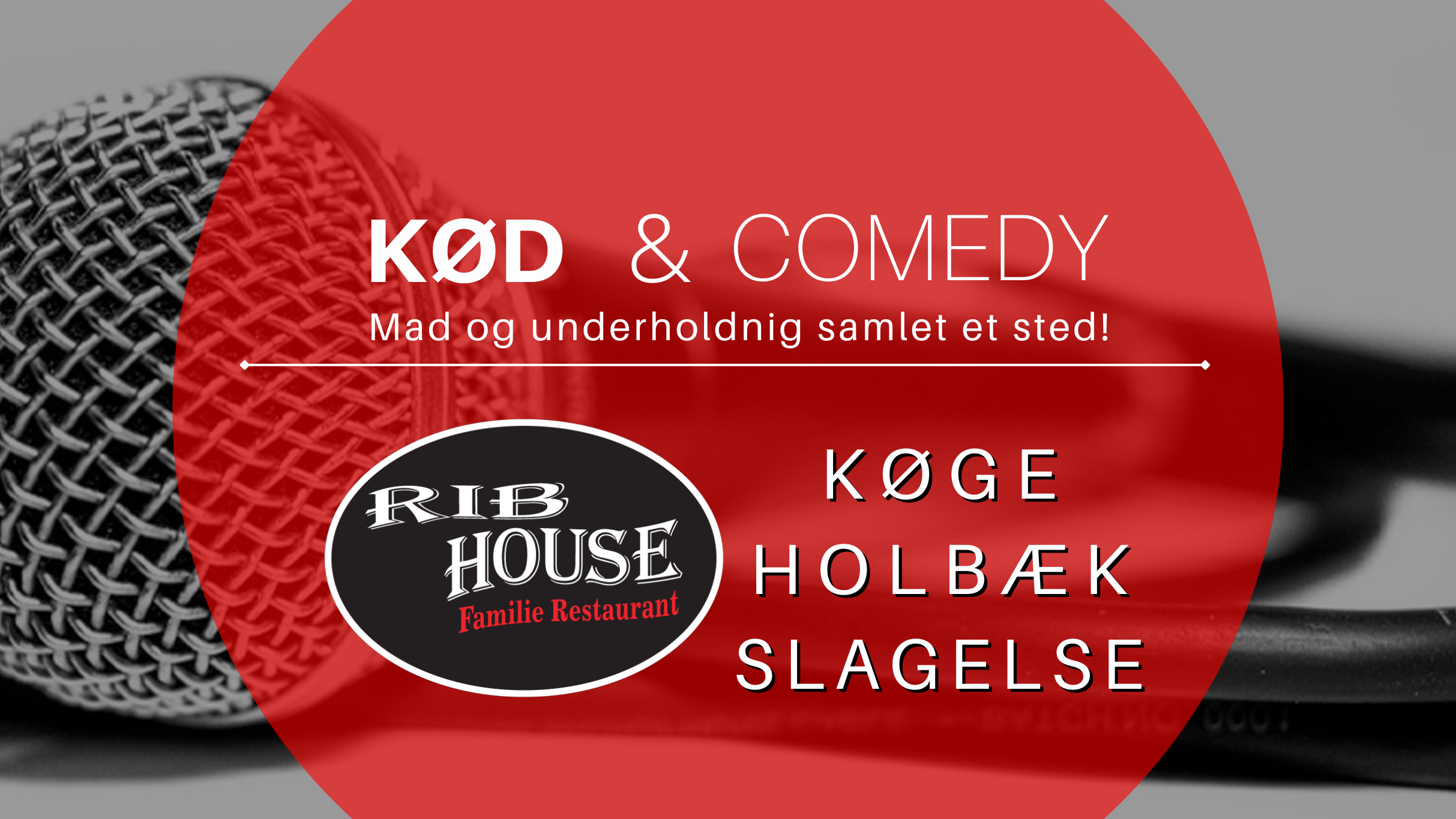 Kød og Comedy - Salgelse