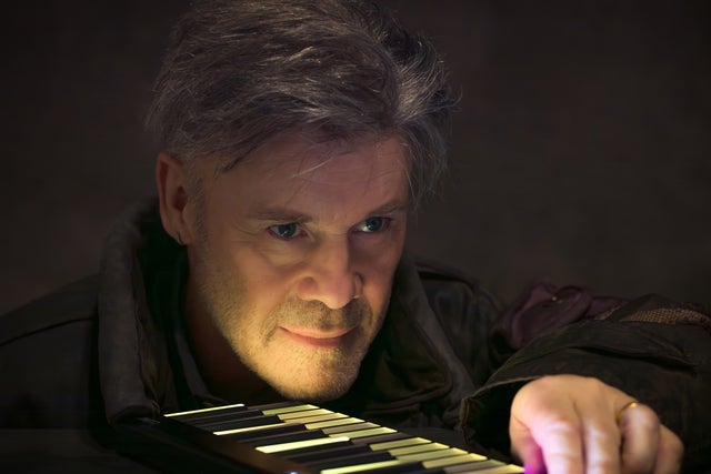 Thomas Dolby in Bristol promotional photo for Priority from O2 presale tickets offer