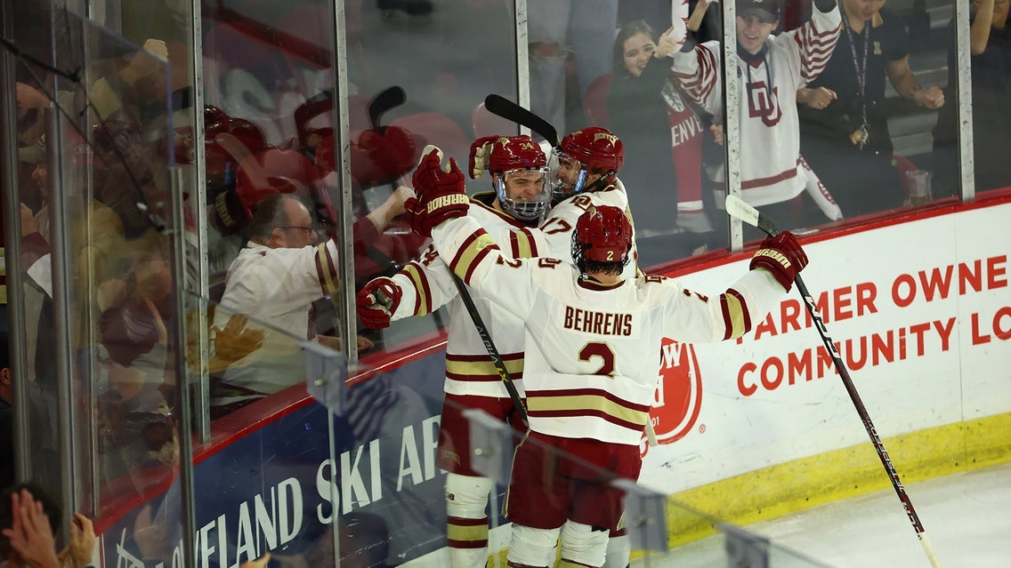 Photo of Denver Pioneers Hockey vs. Colorado College Tigers Hockey