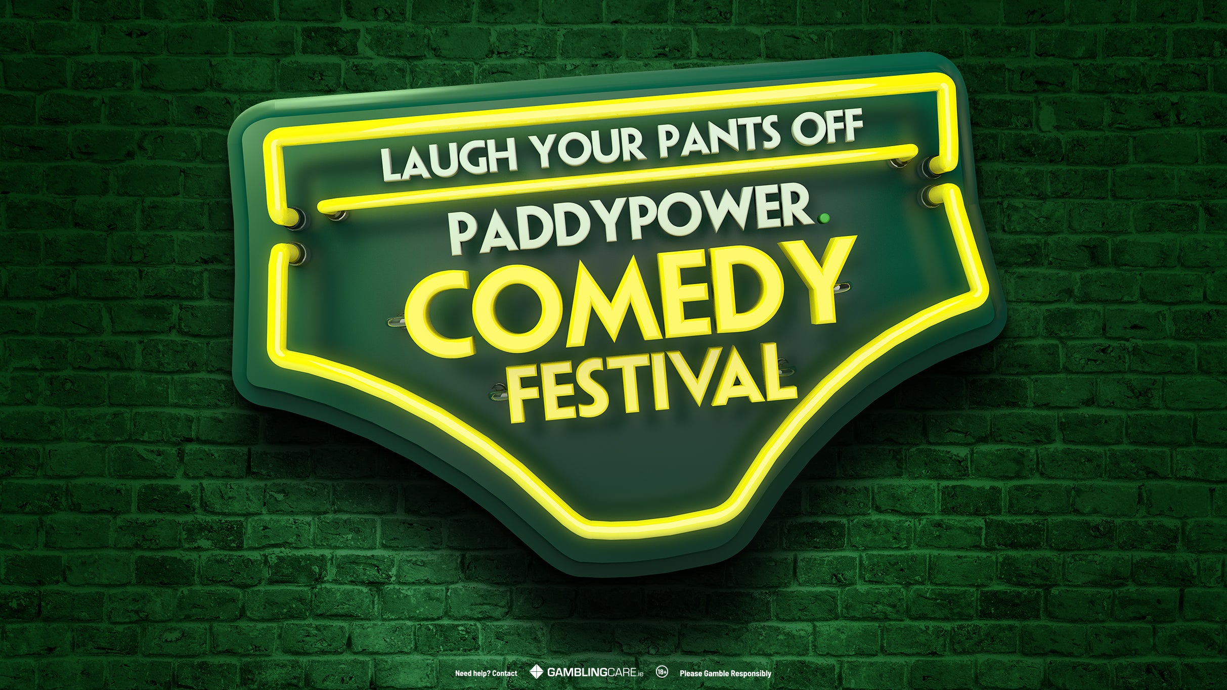 Paddy Power Comedy Festival presale information on freepresalepasswords.com