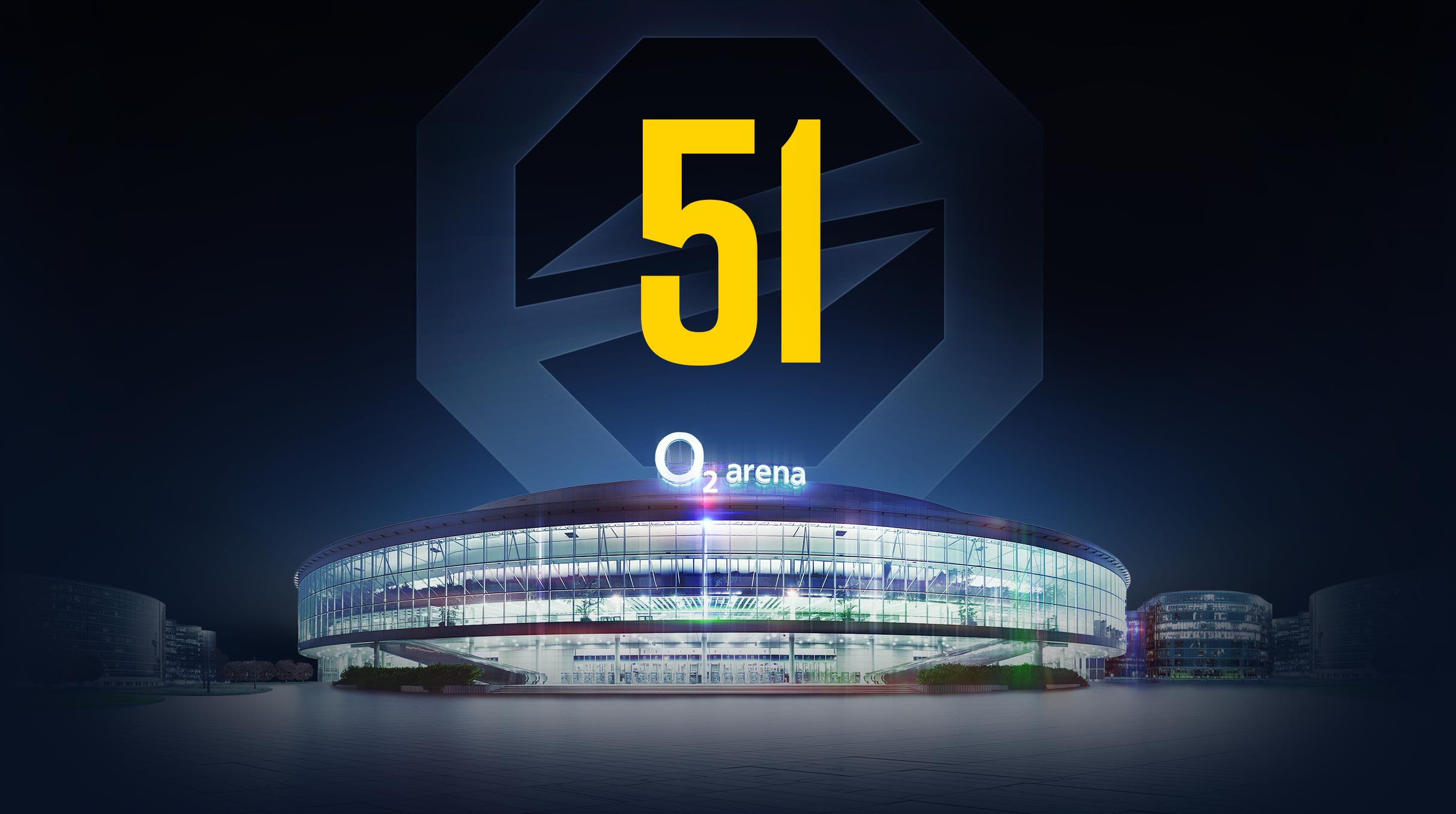 OKTAGON51- Praha O2 arena -O2 arena Praha 9 Českomoravská 2345/17a, Praha 9 19000