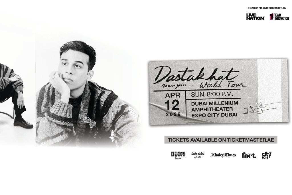 Anuv Jain show poster