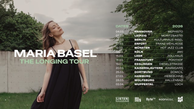 Maria Basel – The Longing Tour in Ponyhof Club, Frankfurt am Main 18/03/2026