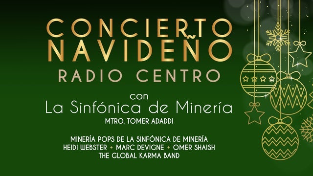 Concierto Navideño Radio Centro