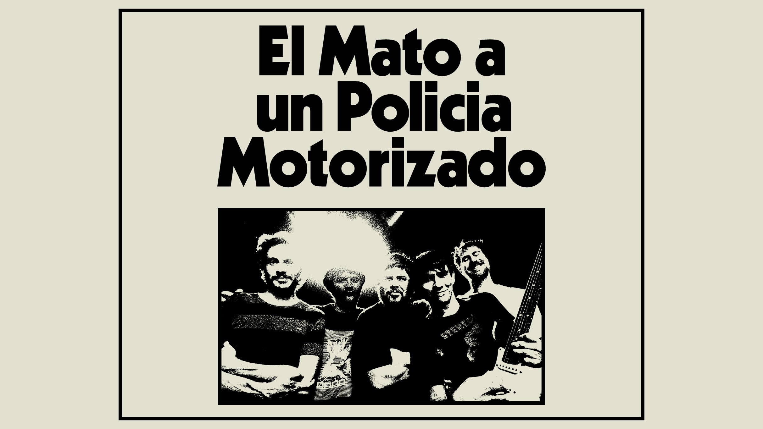 El Mato a un Policia Motorizado