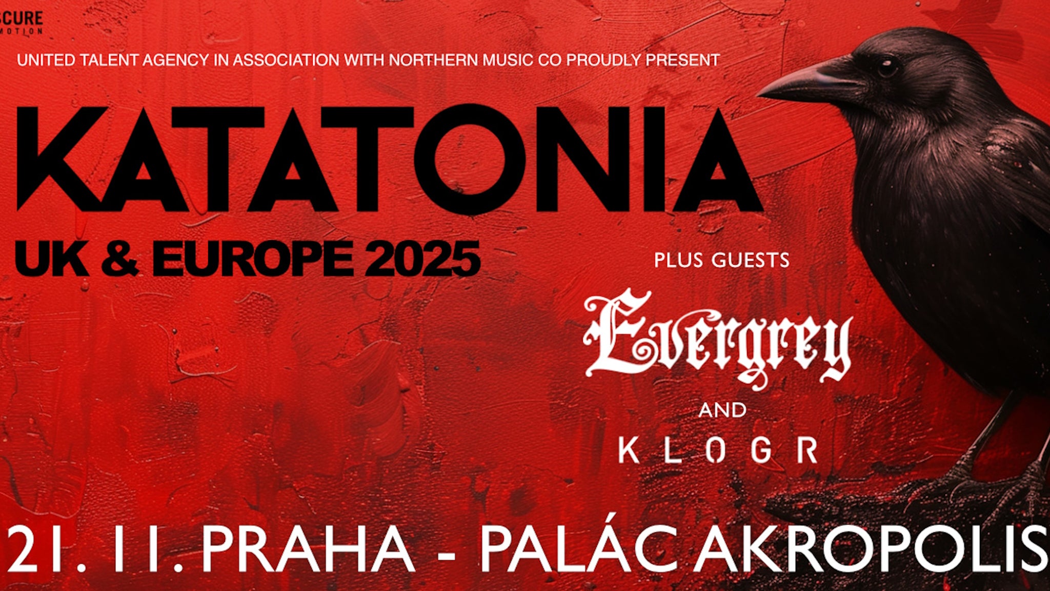KATATONIA, EVERGREY, KLOGR