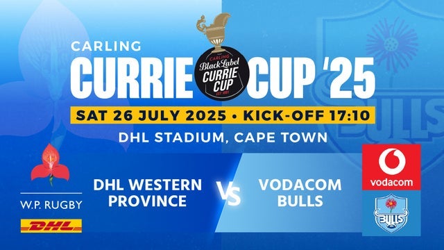DHL Western Province vs Vodacom Bulls in DHL Stadium, Cape Town 26/07/2025