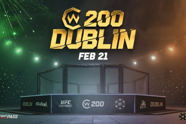 Cage Warriors 200 in Dublin promotional photo for Promoter presale tickets offer