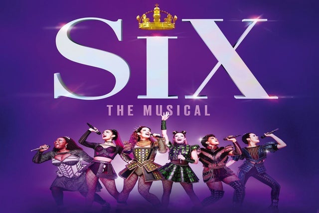 Six The Musical Tour 2025 poster