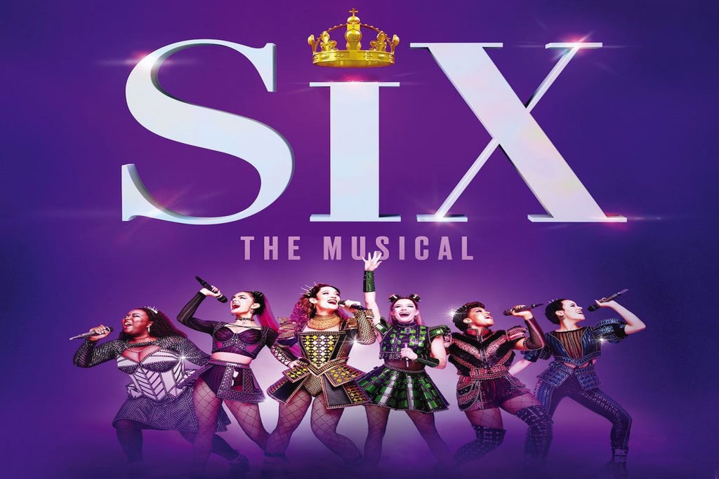 SIX the Musical show poster