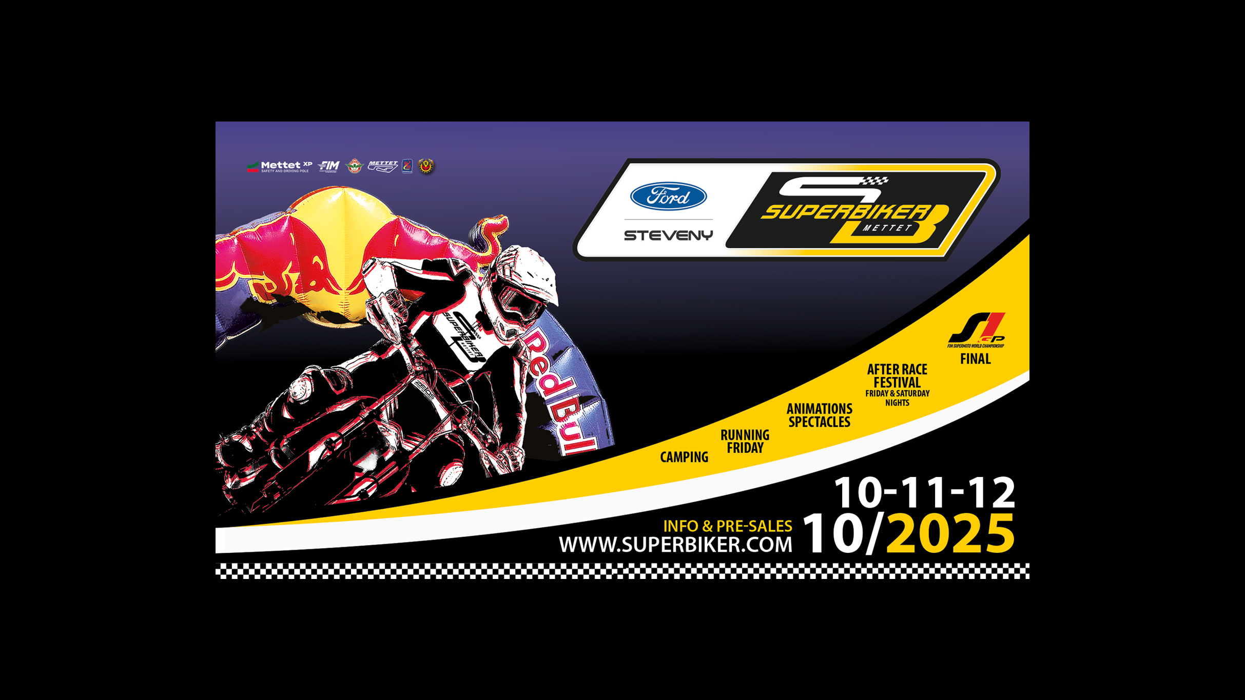 Ford Steveny Superbiker - TICKET WEEK-END