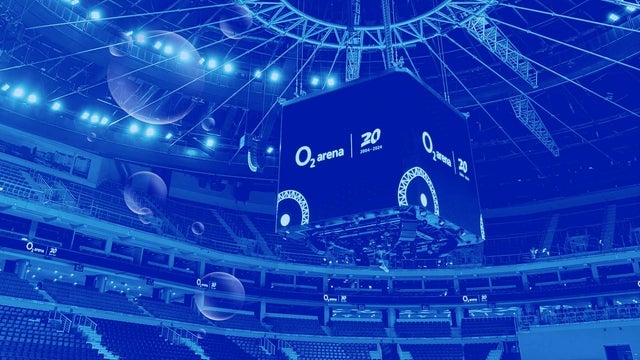 Venue tour at the O2 arena v O2 Arena, Praha 9 26/09/2025