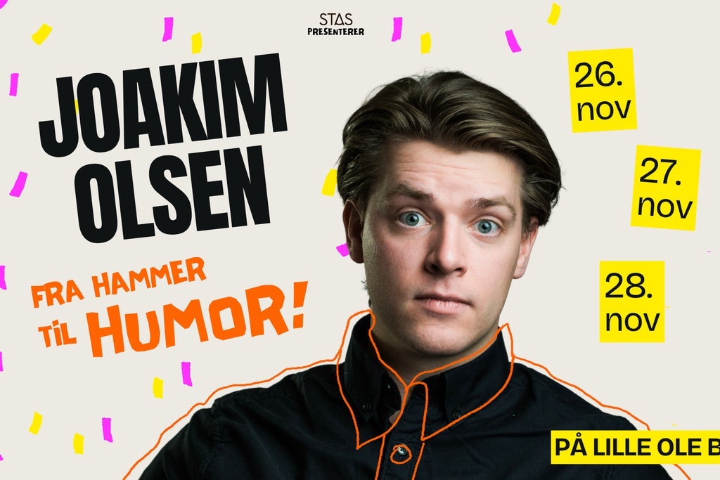Joakim Olsen - Fra hammer til HUMOR