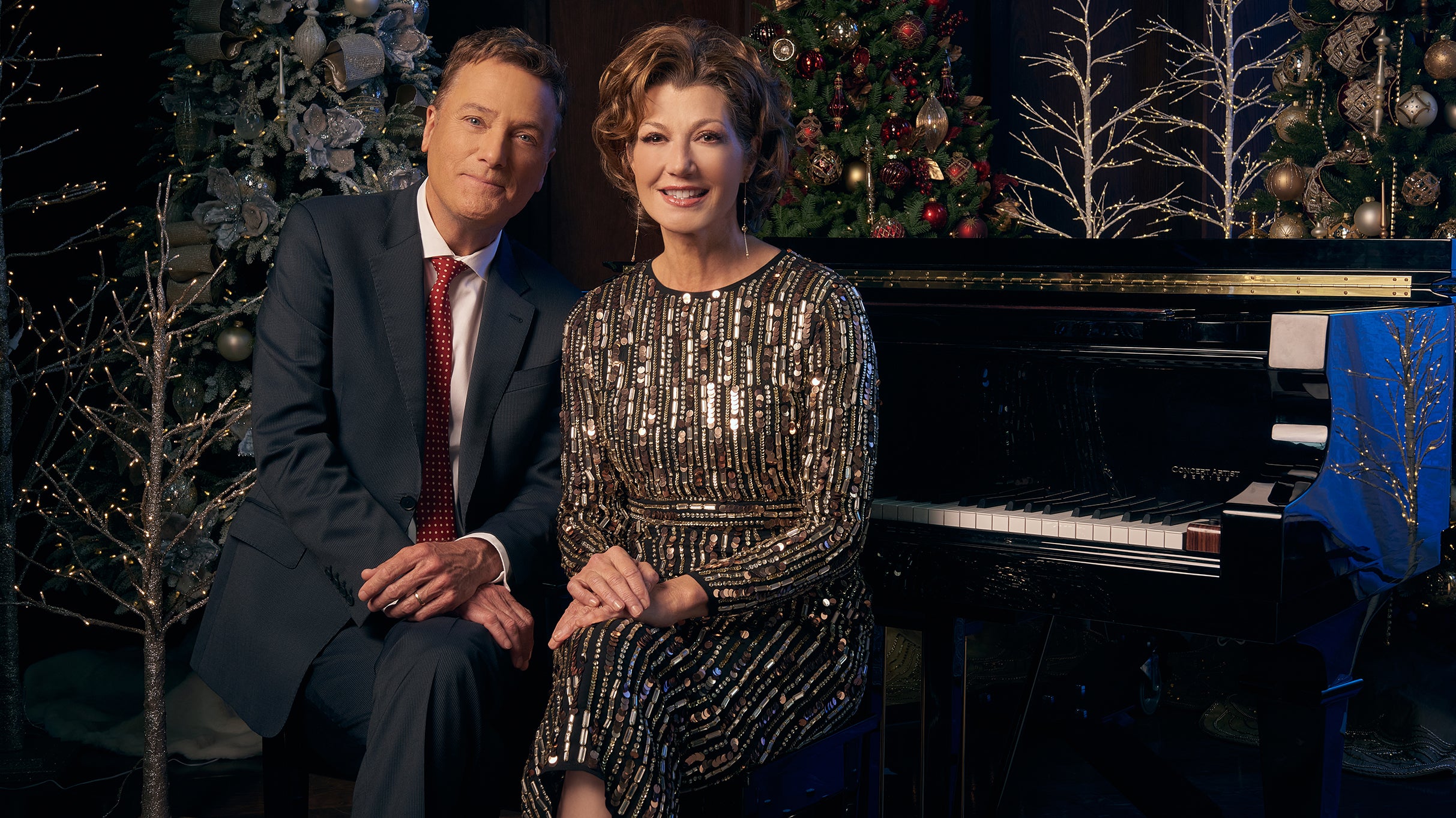 Amy Grant & Michael W. Smith- Christmas in Dallas promo photo for MEDIA presale offer code