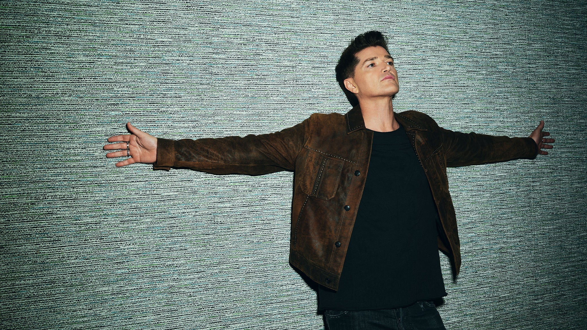 The Script singer Danny O'Donoghue promotional photograph