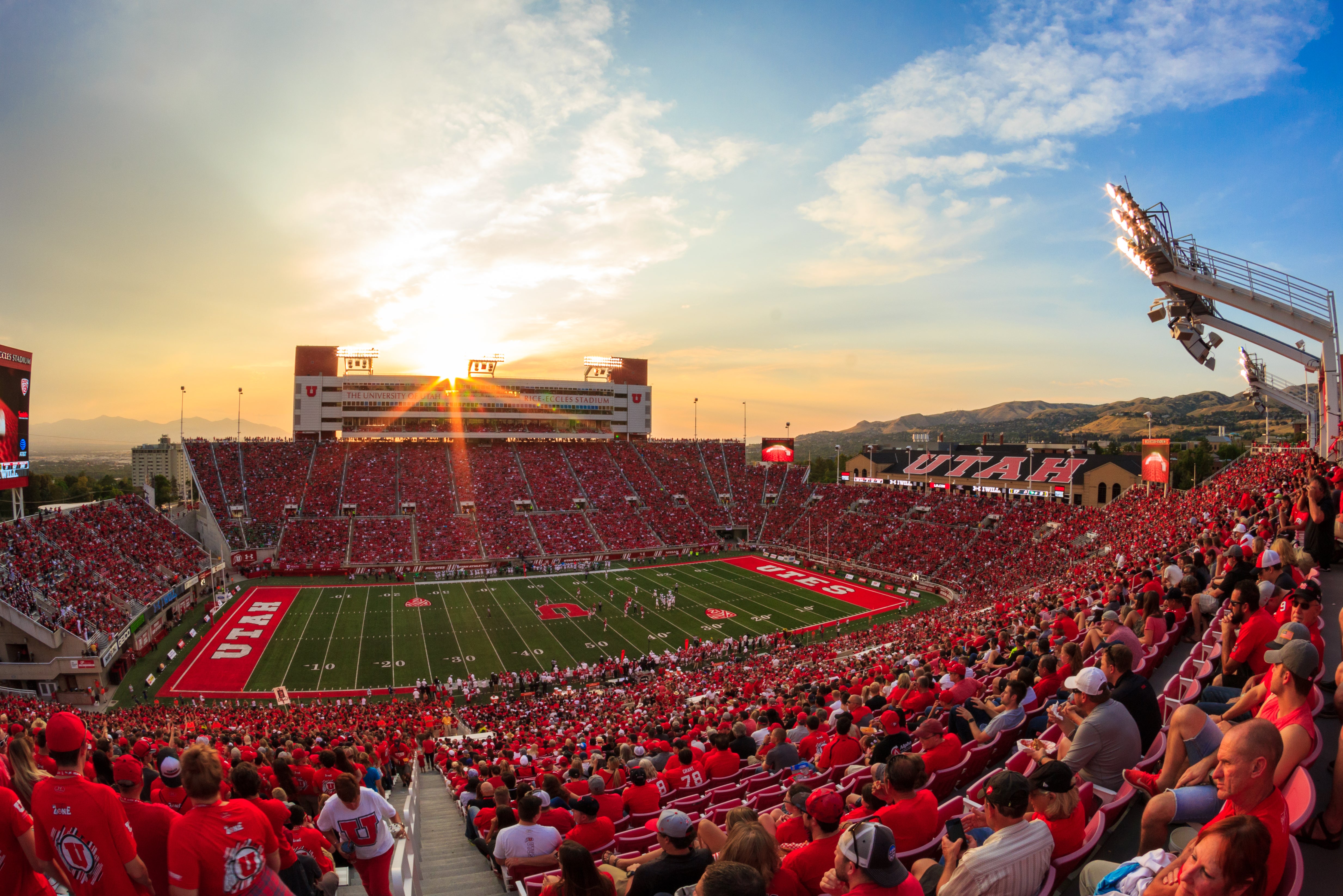 Utah Football vs. TCU Horned Frogs Football hero