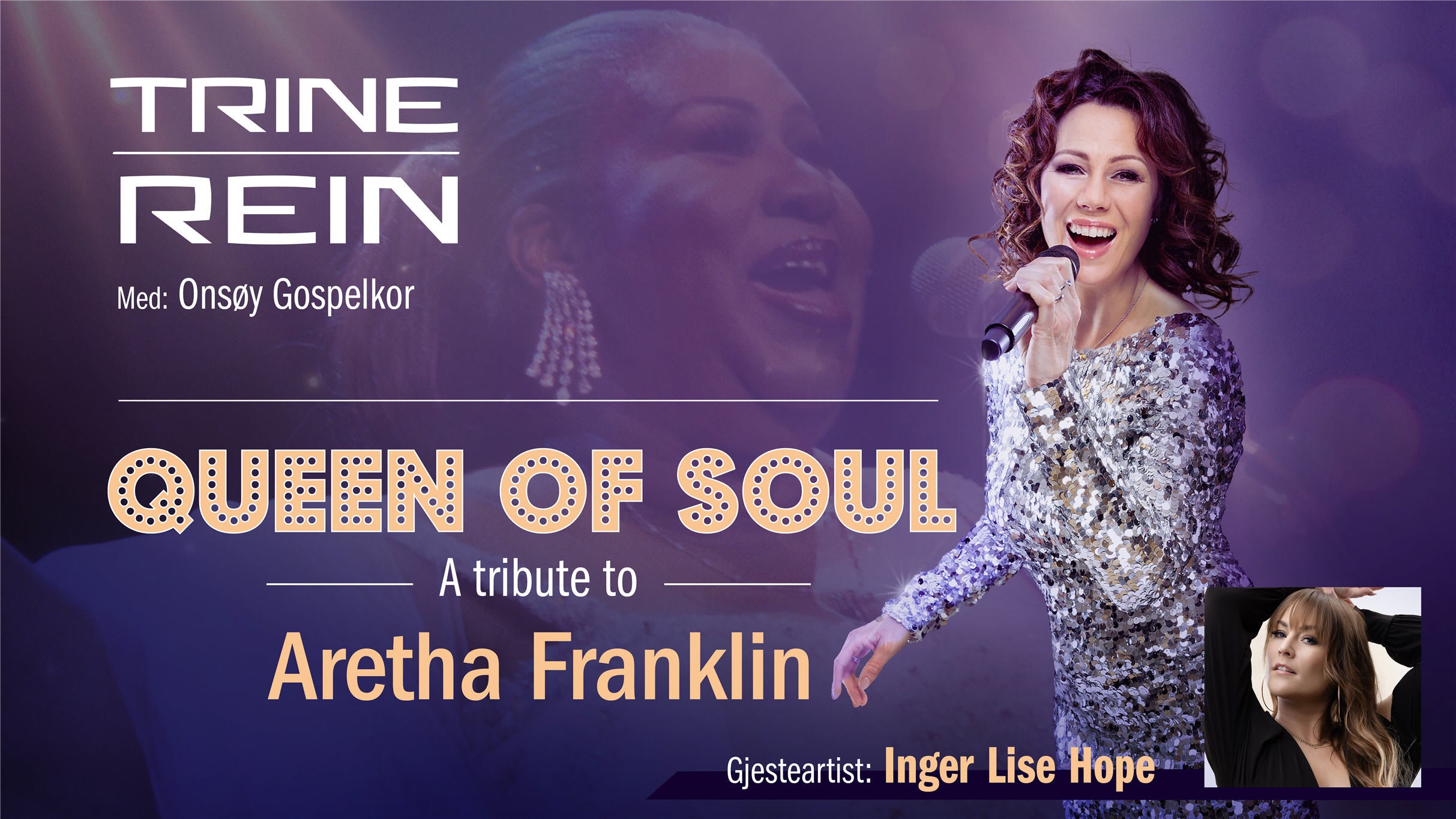 Trine Rein: Queen of Soul - A tribute to Aretha Franklin