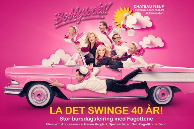 Ticket Reselling BOBBYSOCKS SWINGIN&acute; TOUR - La det swinge 40 &aring;r!