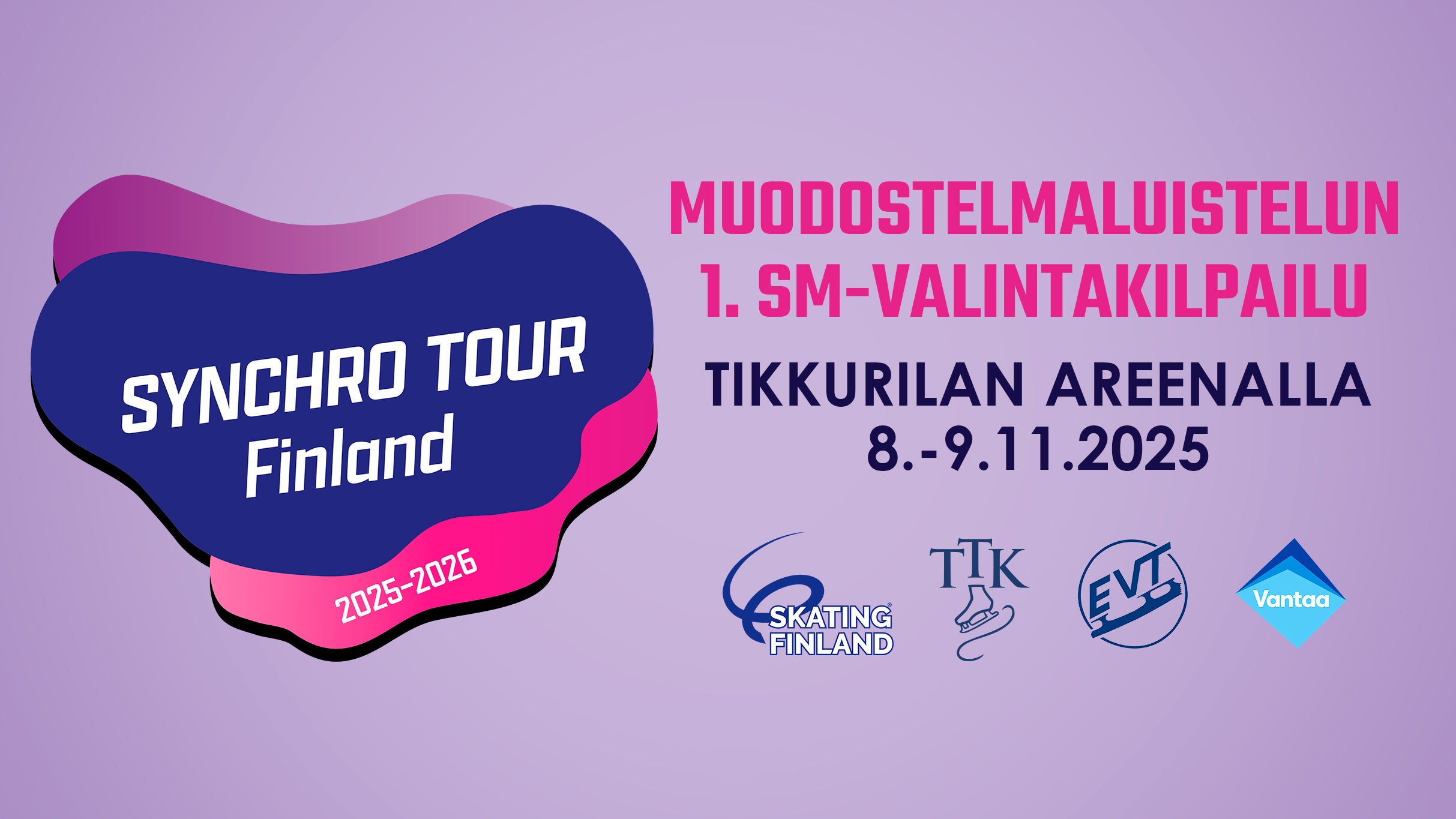 MUODOSTELMALUISTELUN 1. SM-VALINTAKILPAILU: Lauantai
