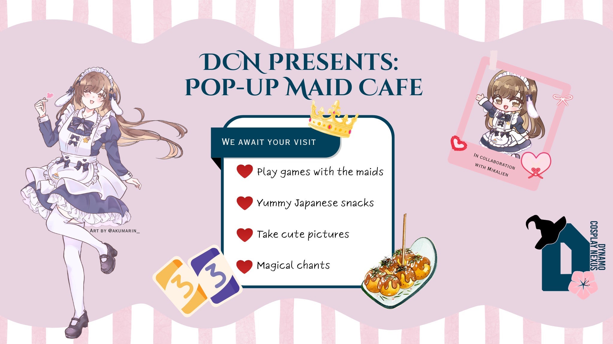 DCN Presents: Pop-up Maid Cafe – 2026-05-02