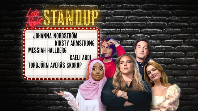 Late Night Standup i Halmstads Teater 26/04/2024