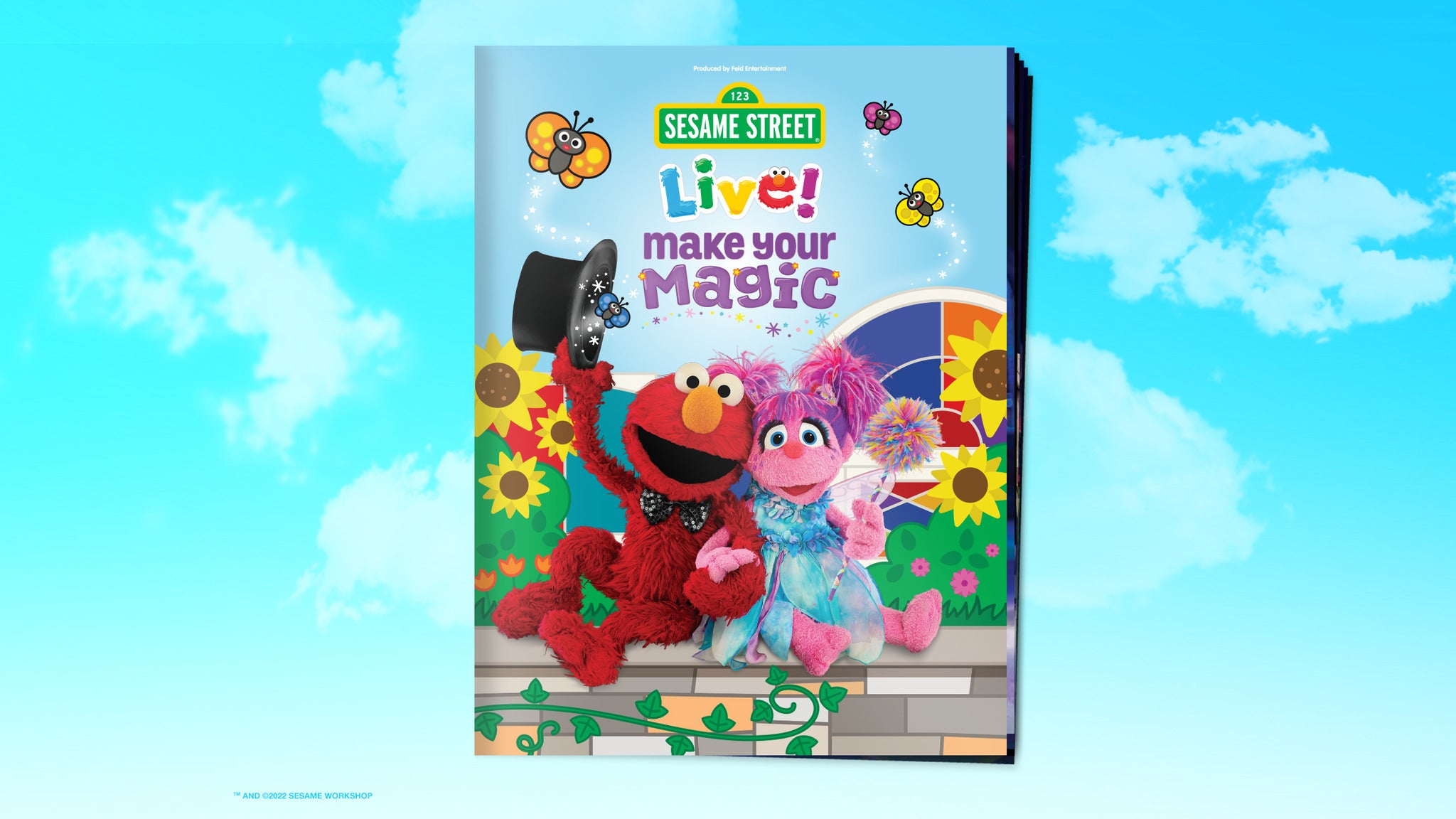 Sesame Street Live: Make Your Magic Program Book presale information on freepresalepasswords.com