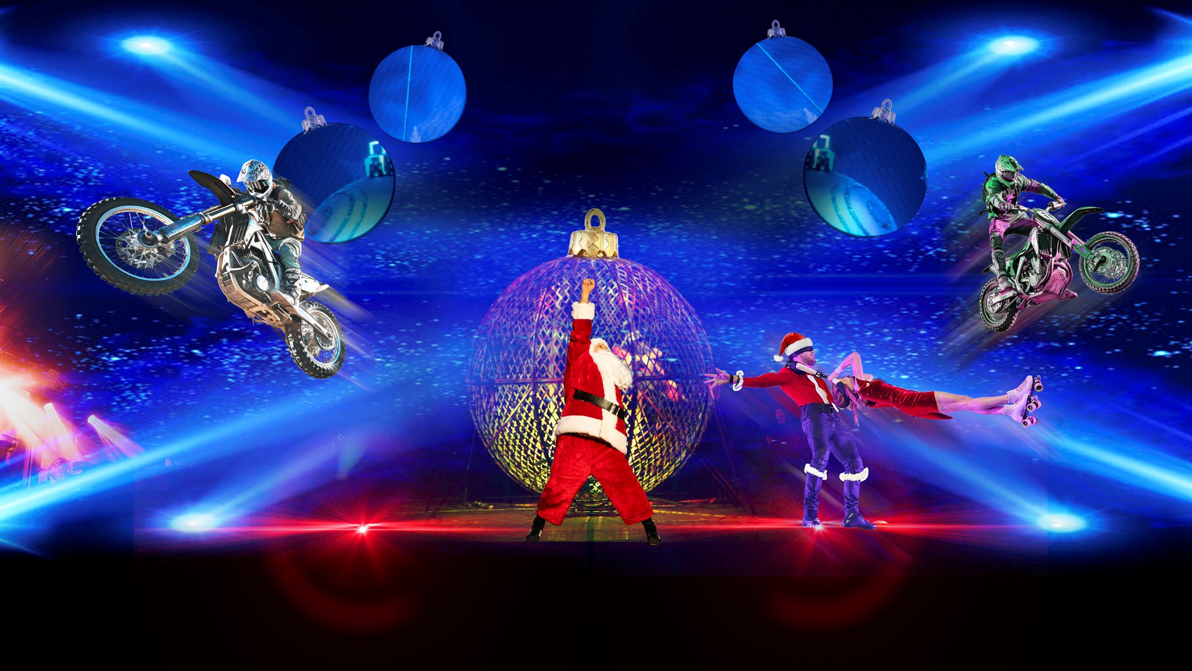 A Christmas RockStory - A Holiday Circus Spectacular! in Pickering promo photo for Me + 3  presale offer code