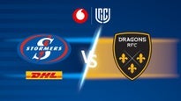 DHL Stormers vs Dragons RFC in South Africa