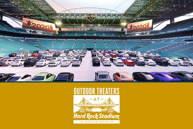 Outdoor Theaters at Hard Rock Stadium: In-Stadium Drive-Up