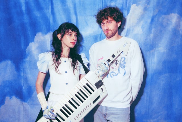 Magdalena Bay in London promotional photo for Spotify presale tickets offer
