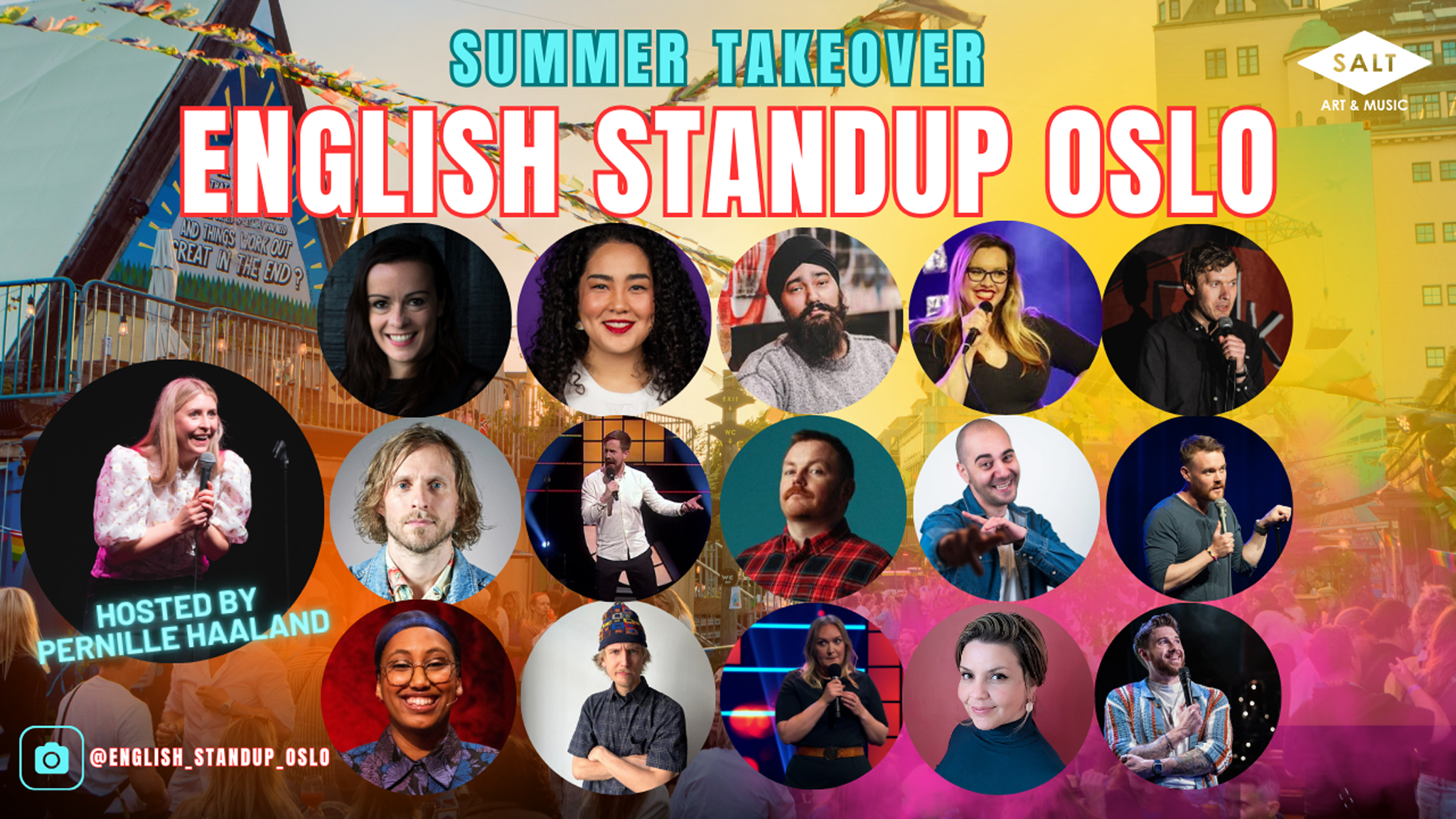 English Standup Oslo – Summer Takeover!