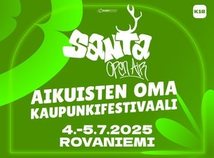 Santa Open Air - 2 päivän lippu 4.-5.7.2025