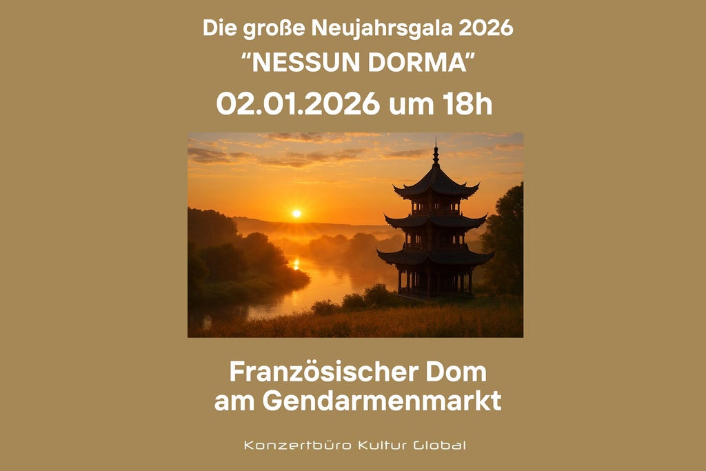 Die große Neujahrsgala 2026 Nessun Dorma in Turkey