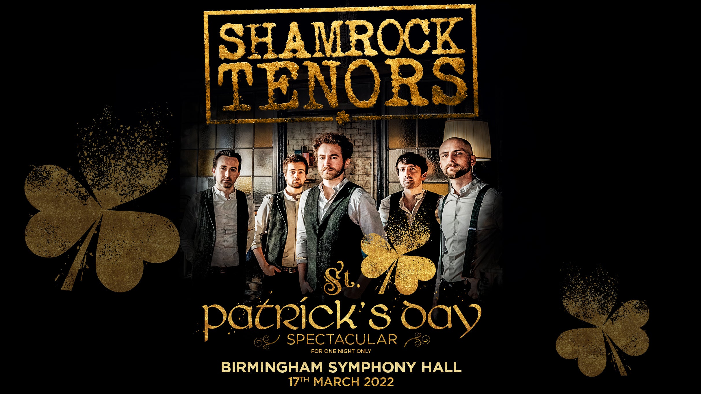 Shamrock Tenors at VBC Mark C Smith Concert Hall – Huntsville, AL