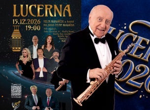 Vánoční koncert v Lucerně s Felixem Slováčkem — gig artwork