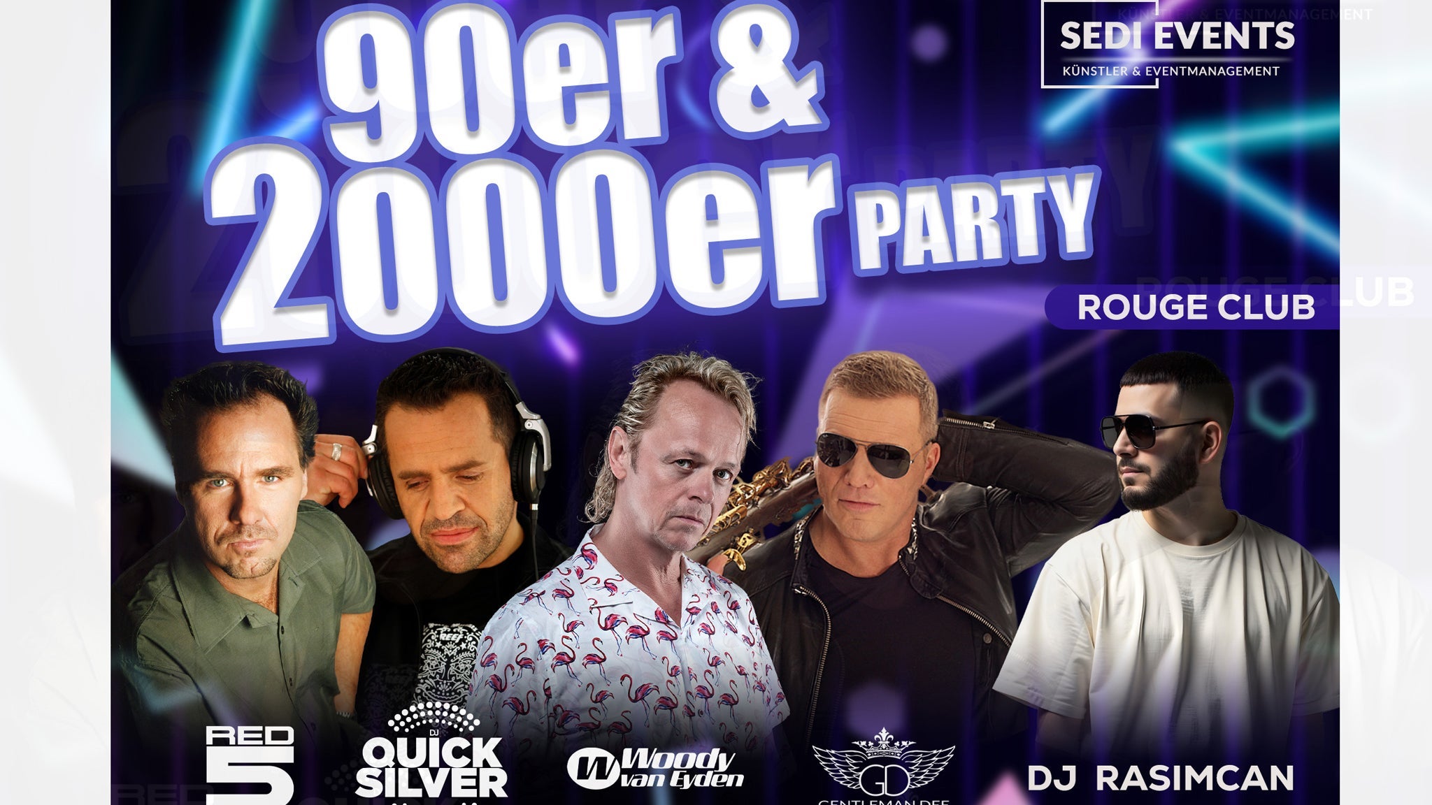 Zeitreise auf den Dancefloor: 90er & 2000er Party im Rouge Bochum – 2026-09-04
